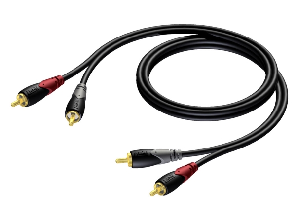 Ml-Kabel Procab Cla800/20, 2 X Rca (M) Do 2 X Rca (M) (20 M)