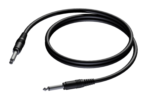 Adapter Av Procab Procab Cab600/1.5 6.3 Mm Jack Male Mono - 6.3 Mm Jack Male Mono 1.5 Meter