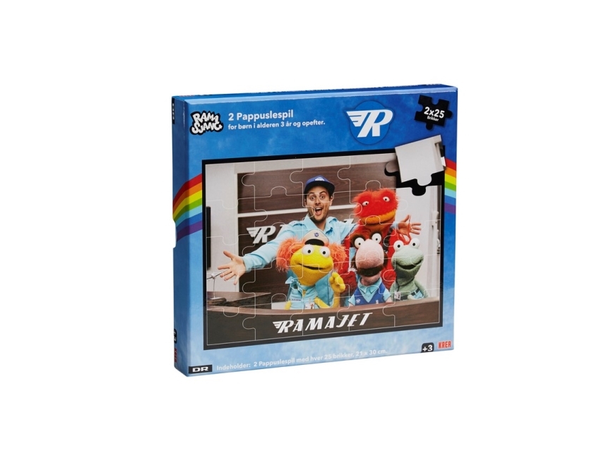 Dr Puzzle Spiel 2 X 25 Teile Ramajetterne