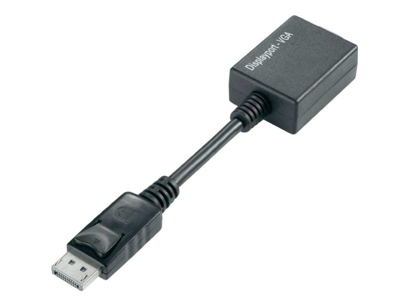 Techly - Displayport Adapter - Displayport (Han) Til Hd-15 (Vga) (Hun)