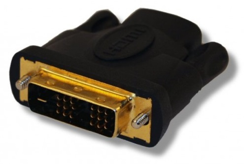 Techly Dvi-D - Hdmi M/F, Dvi-D, Hdmi, Sort