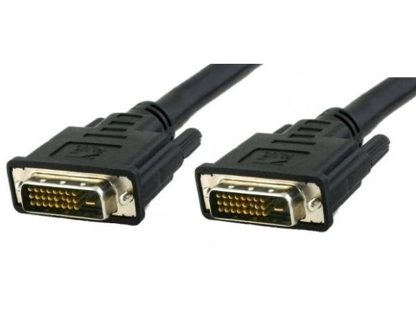 Techly 3.0M Dvi-D Dual Link M/M, 3 M, Dvi-D, Dvi-D, Hanstik, Hanstik, Sort