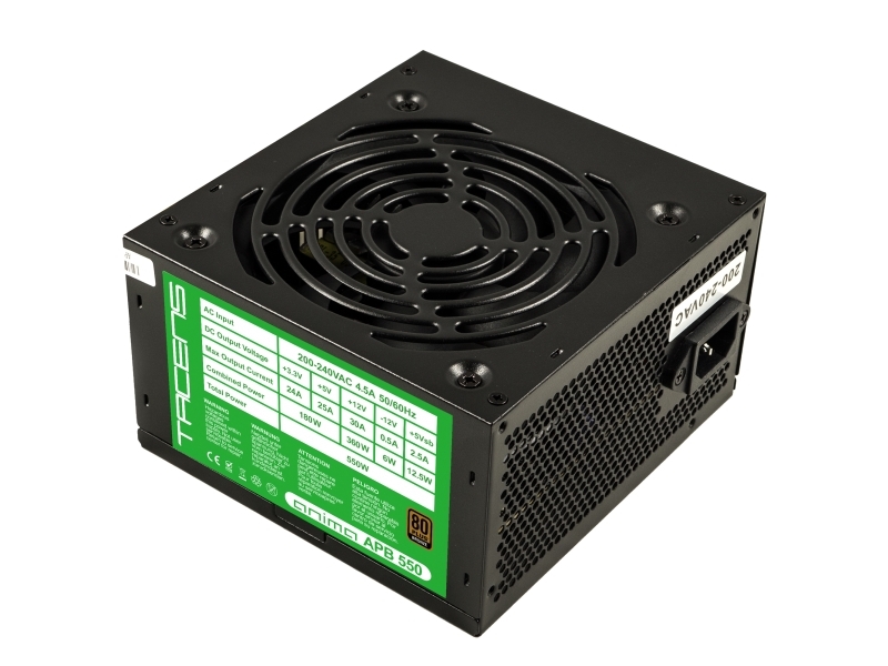 Tacens Apb550 Enhed Til Strømforsyning 550 W 20+4 Pin Atx Sort