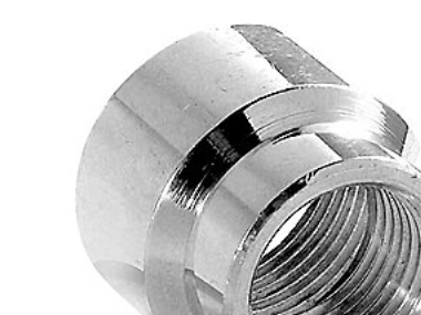 formindskermuffe (Formmuffe) 3/4´´ - 1/2´´. Forkromet messing