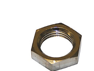 kontramøtrik 1/2 forkr. - messing