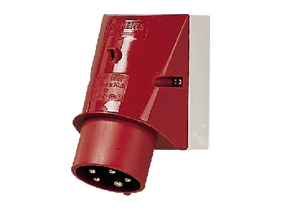 MENNEKES Mennekes 354 CEE väggkontakt 32 A 5-polig 400 V 1 st | EL Artiklar - Cee & multipolär - Cee material | GameStuff