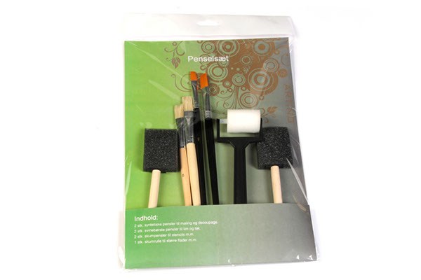 Penselset 7 delar | N - A | GameStuff