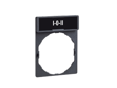 Schneider Electric ZBY2186, Svart, 30 mm, 40 mm, 1 styck | EL Artiklar - Elcentral - Tryckknapp & signallampa | GameStuff