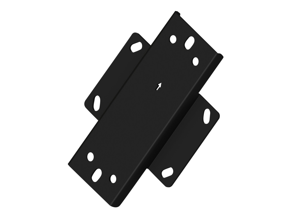 Multibrackets M Pro Series - Wallmount Plate Small | Wall | Max 30Kg | Black