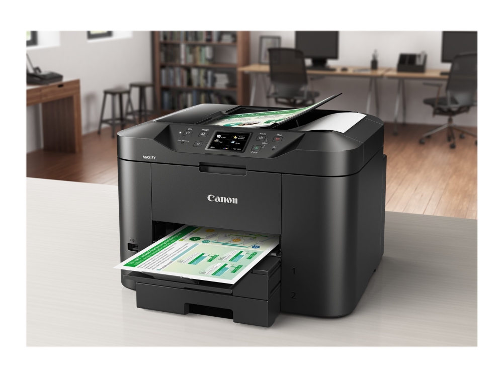 Canon Maxify Mb2750, Tintenstrahl, Farbdruck, 600 X 1200 Dpi, Farbkopieren, A4, Schwarz