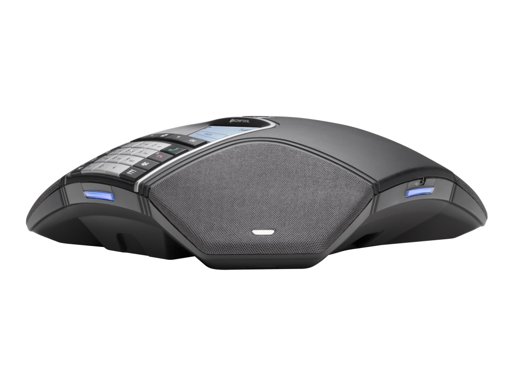 Konftel 300Wx Analog - Trådlös konferenstelefon - DECT\GAP - 3-riktad samtalsförmåg - lakritssvart - för Konftel C50300Wx Hybrid | Möbler - Tavla & Displays - Videokonferens | GameStuff