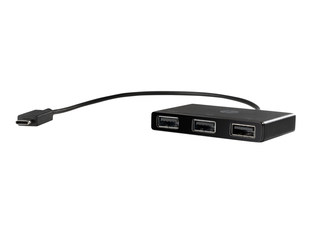 Hp Usb-C-Zu-Usb-A-Hub, Usb 3.2 Gen 1 (3.1 Gen 1) Type-C, Usb 3.2 Gen 1 (3.1 Gen 1) Type-A, Schwarz, Hp Zbook Studio G4 Mws Hp Zbook 15 G4 Hp Zbook 17