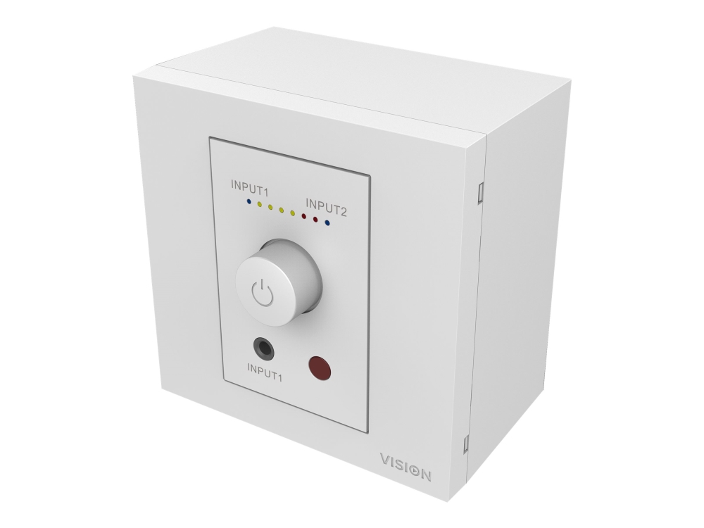 Vision Techconnect Sp-1800+Tc3-Amp - Audiosystem - 50 Watt (Total) - Hvid