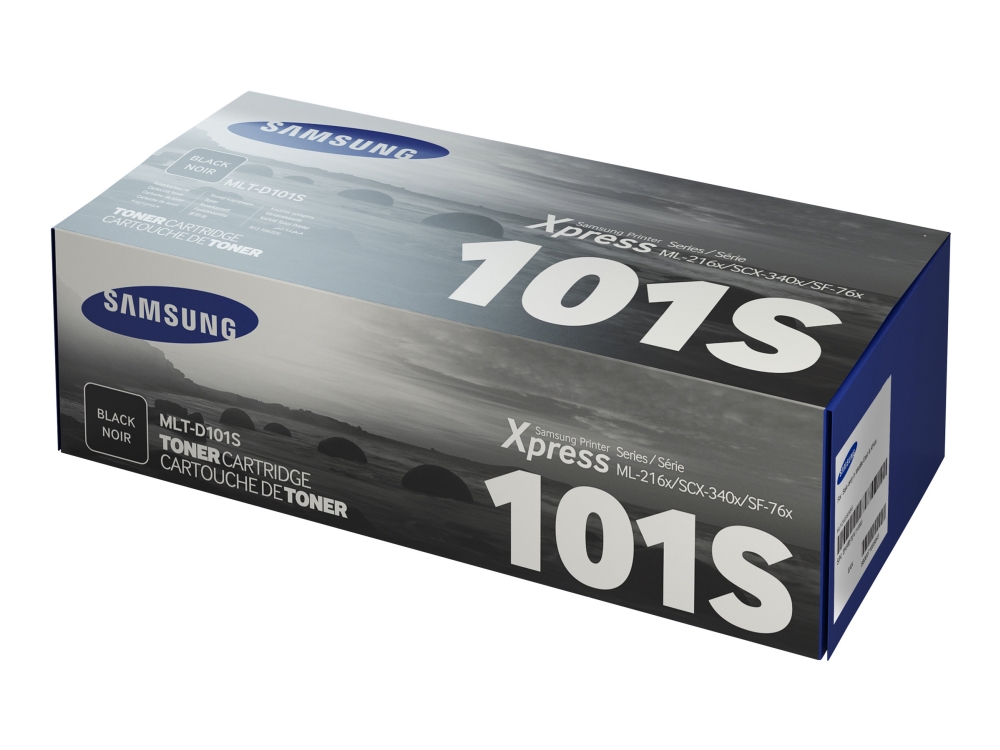 Hp Mlt-D101s - Sort - Original - Tonerpatron (Su696a) - For Samsung Ml-2160, 2161, 2162, 2163, 2164, 2165, 2168, Scx-3400, 3401, 3405, 3406, Sf-761