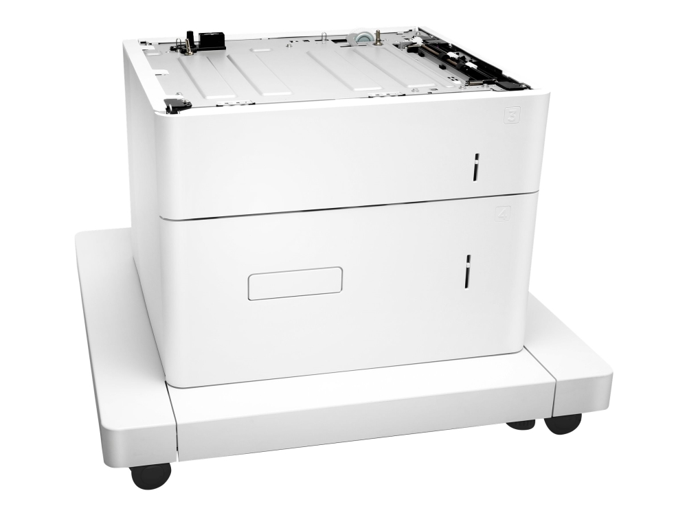 Hp Laserjet 1X550-Blatt Und 2000-Blatt-Zuführung Mit Hoher Kapazität Und Unterstand, Papierfach, Hp, Hp Laserjet Enterprise-Multifunktionsdrucker M63