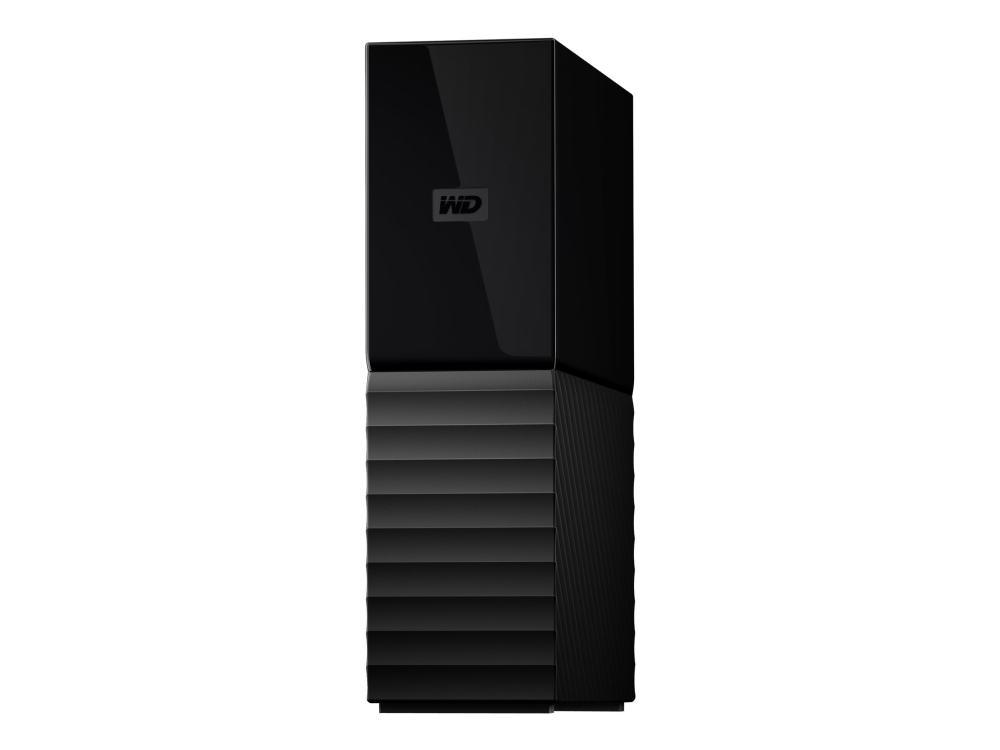 WD My Book WDBBGB0080HBK - Hårddisk - krypterat - 8 TB - extern (desktop) - USB 3.0 - 256 bitars AES - svart | Datorkomponenter - Hårddisk & Lagring - Externa hårddiskar | GameStuff