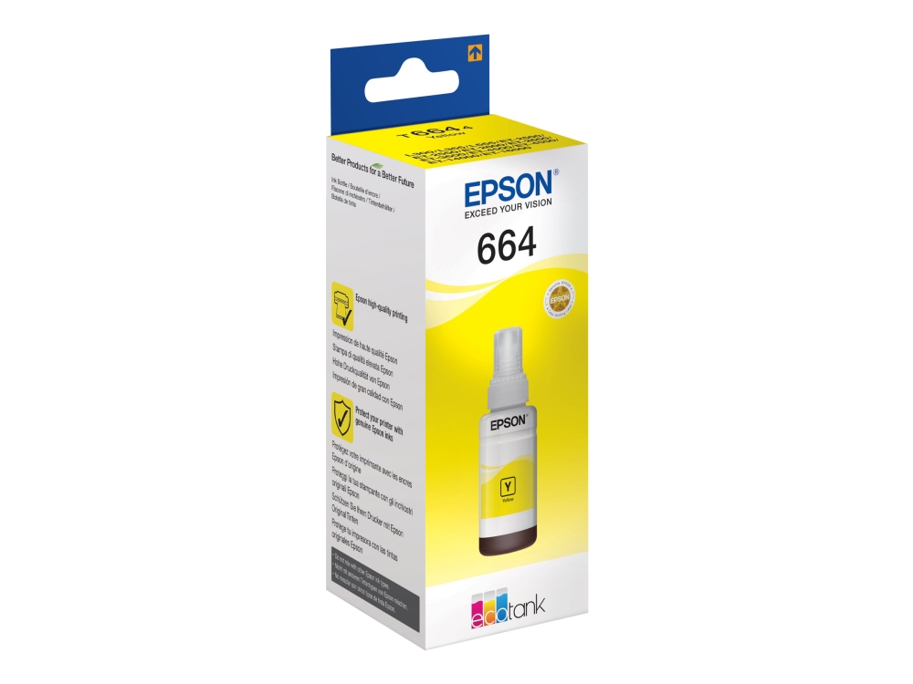 Epson E664Y Druckerpatronen y - Epson No. 664Y, C13T664440 für z.B. Epson L 355, Epson EcoTank ET -14000, Epson EcoTank ET -2500, Epson L 100 - Image 14