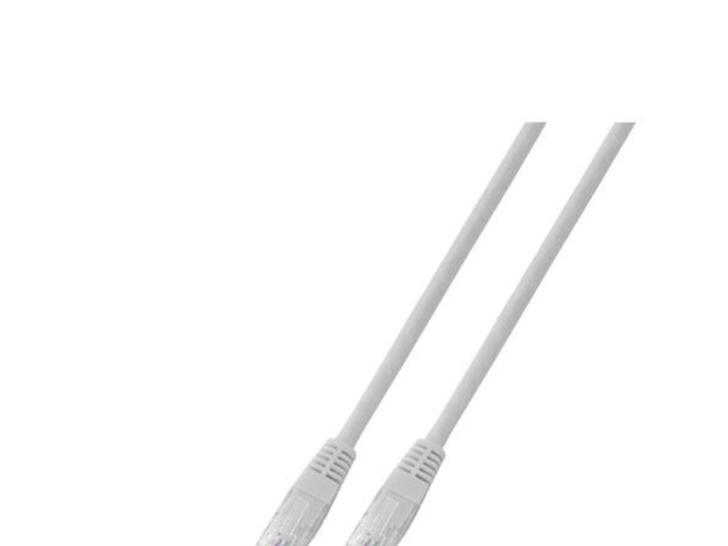 EFB Elektronik 10m Cat6 Patch, 10 m, Cat6, U/UTP (UTP), RJ-45, RJ-45, Hvid