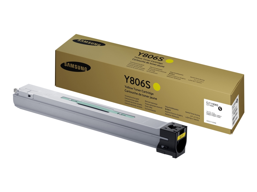 Hp Clt-Y806s - Gul - Original - Tonerpatron (Ss728a) - For Samsung Sl-K703, Sl-X703, Sl-X706 Multixpress Sl-X704, Sl-X7400, Sl-X7500, Sl-X7600