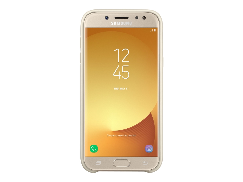Samsung Dual Layer Cover Ef-Pj530 - Beskyttelsescover Til Mobiltelefon - Guld - For Galaxy J5 (2017)