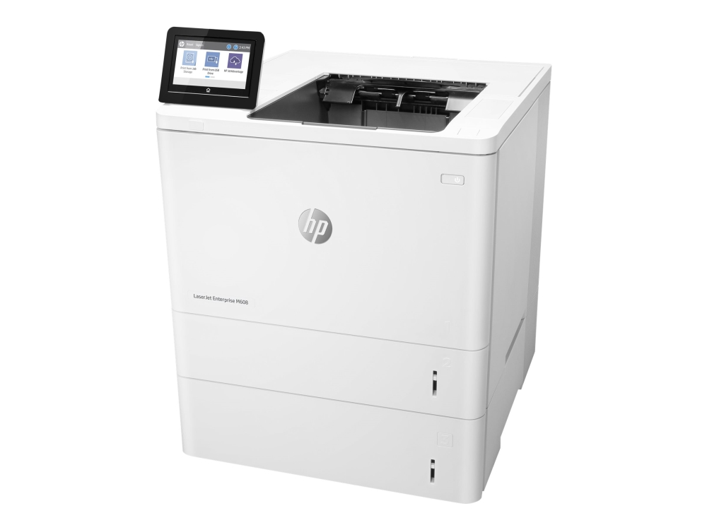 HP LaserJet Enterprise M608x Skrivare svartvit Duplex laser