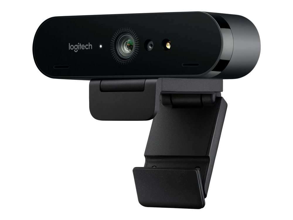 Logitech BRIO - Webbkamera - färg - 4096 x 2160 - ljud - USB
