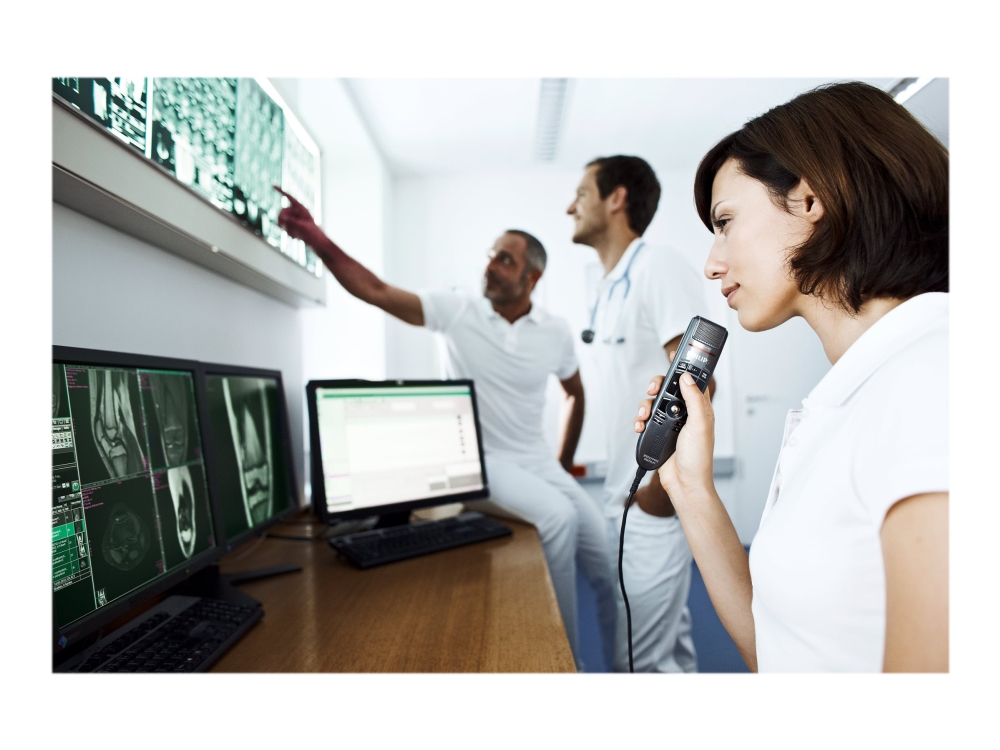 Philips SpeechMike Premium USB LFH3500 Højttalermikrofon Kablet -37dBV/Pascal Sort Grå