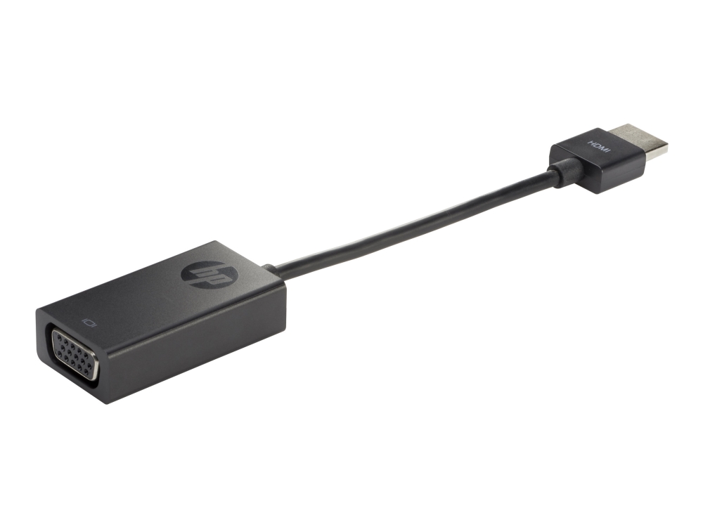 Hp Hdmi To Vga Display Adapter - Videoadapter - Hd-15 (Vga) Hun Til Hdmi Han