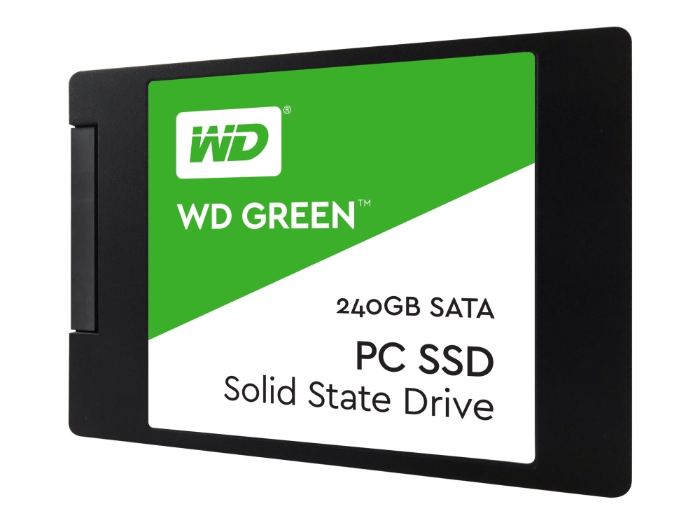 ihærdige logik hul WD Green SSD WDS240G2G0A - SSD - 240 GB - intern - 2.5" - SATA 6Gb/s