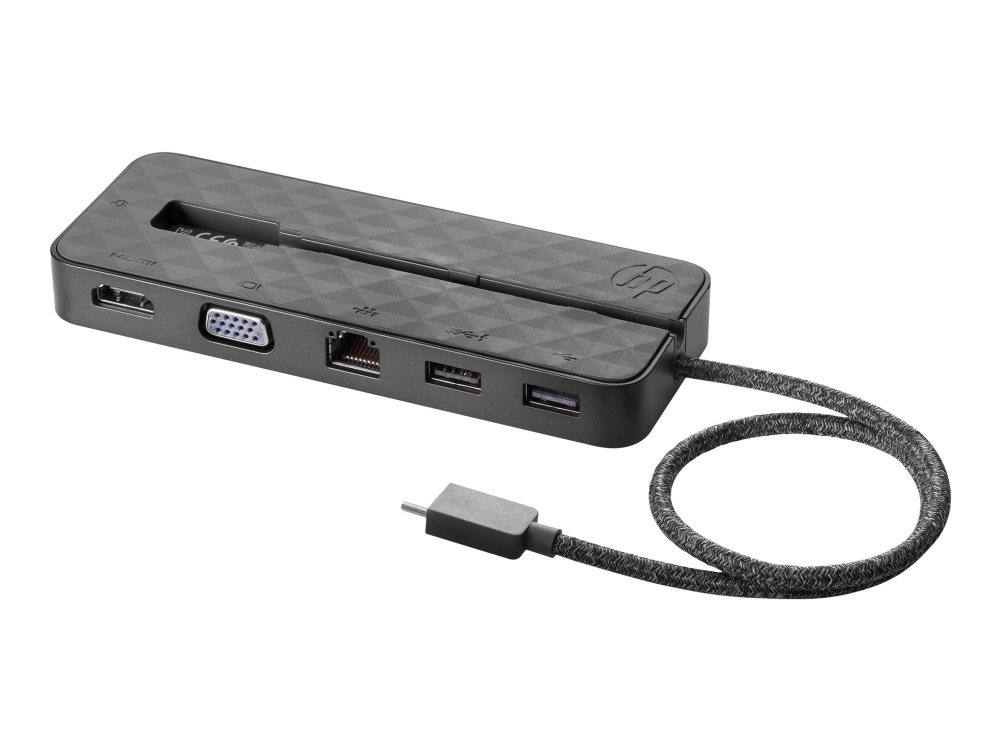 HP USB-C mini - Dockingstation - USB-C - VGA, HDMI - GigE - Europa - for ProBook 640 G5, 64X G4, 650 G4, 650 ZBook 14u G6, 15 15u G6, 17 G6, Studio x360 G5