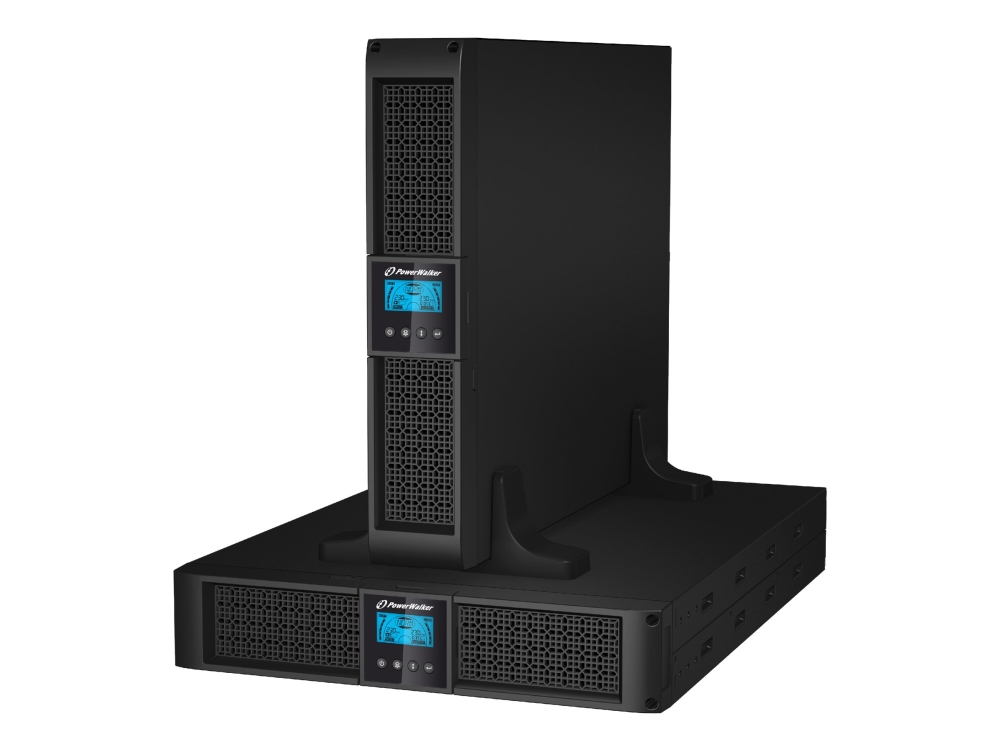 Powerwalker 2000rt Lcd Ups 220 230 240 2000 232 Usb Output Stikforbindelser:   Sort