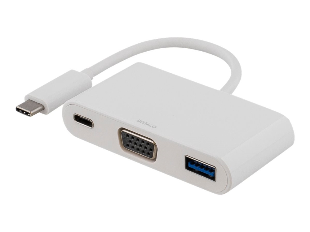 Deltaco - Dockingstation - Usb-C