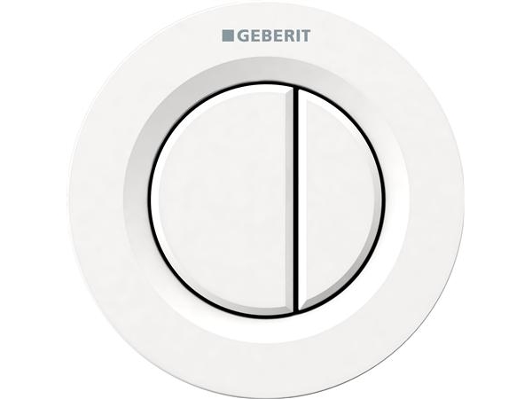 Omega Fernbedienung 01 Doppelt Wand Weiß, Nur Passend Für Omega-Spülkästen