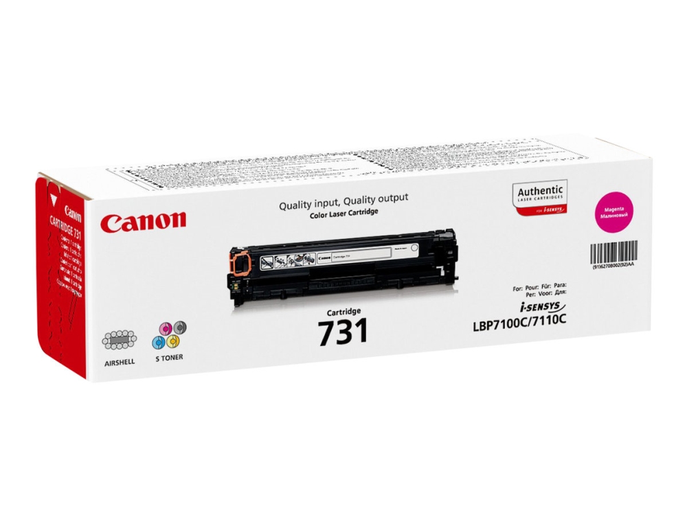 Canon 731, 1500 sivua, Magenta, 1 kpl