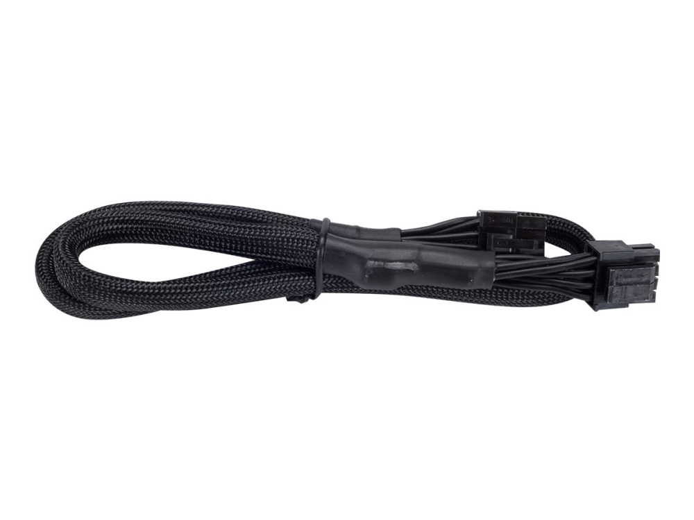 CORSAIR 8 pin PCI Express-strøm (female) - Strøm 8 pin EPS12 V med aftagelig 4 pin ATX12V sektion (female) Sort Strømkabel