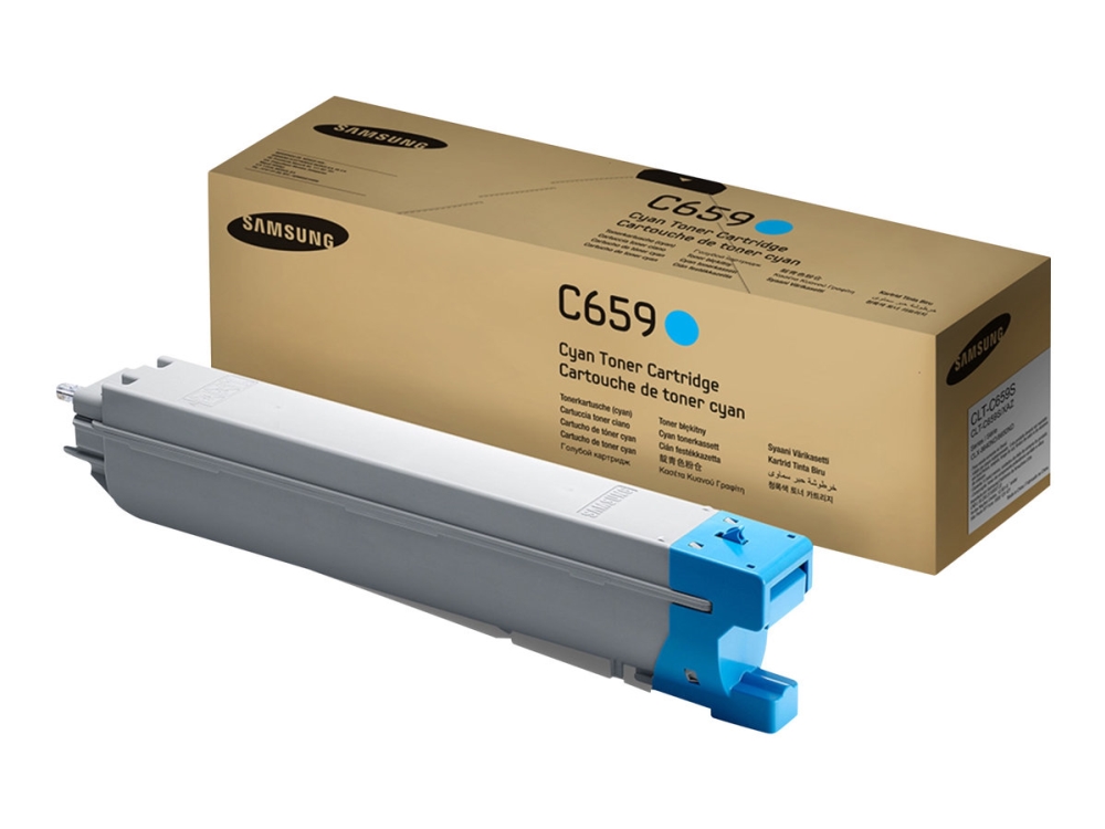 Hp Clt-C659s - Cyan - Original - Tonerpatron (Su093a) - For Multixpress Clx-8640, Clx-8641, Clx-8642, Clx-8650, Clx-8651, Clx-8652 Proxpress Sl-C482