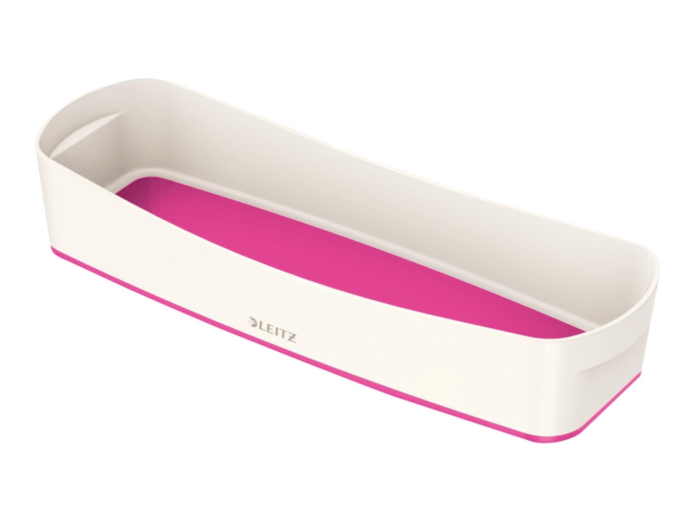 Leitz MyBox, Säilytyslaatikko, Vaaleanpunainen, Valkoinen, Suorakulmainen, ABS-synteettinen, Yksivärinen, 307 mm