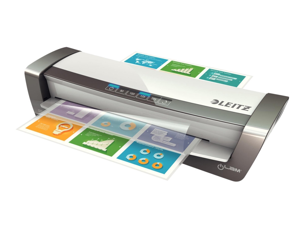 Leitz Leitz iLAM Office Pro A3 lamineringsmaskine mørkegrå 75180084 Modsvarer: N/A