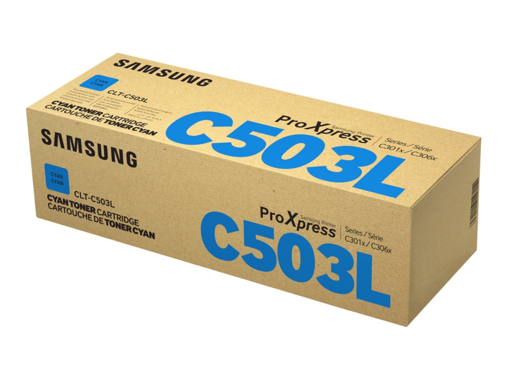 Hp Clt-C503l - Højtydende - Cyan - Original - Tonerpatron (Su014a) - For Proxpress Sl-C3010dw, Sl-C3010nd, Sl-C3060fr, Sl-C3060fw, Sl-C3060nd