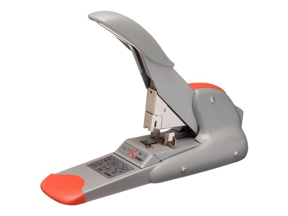 Rapid Duax - Hæftemaskine - Kraftig - 170 Ark - Metal, Abs Plastik - Orange, Sølv