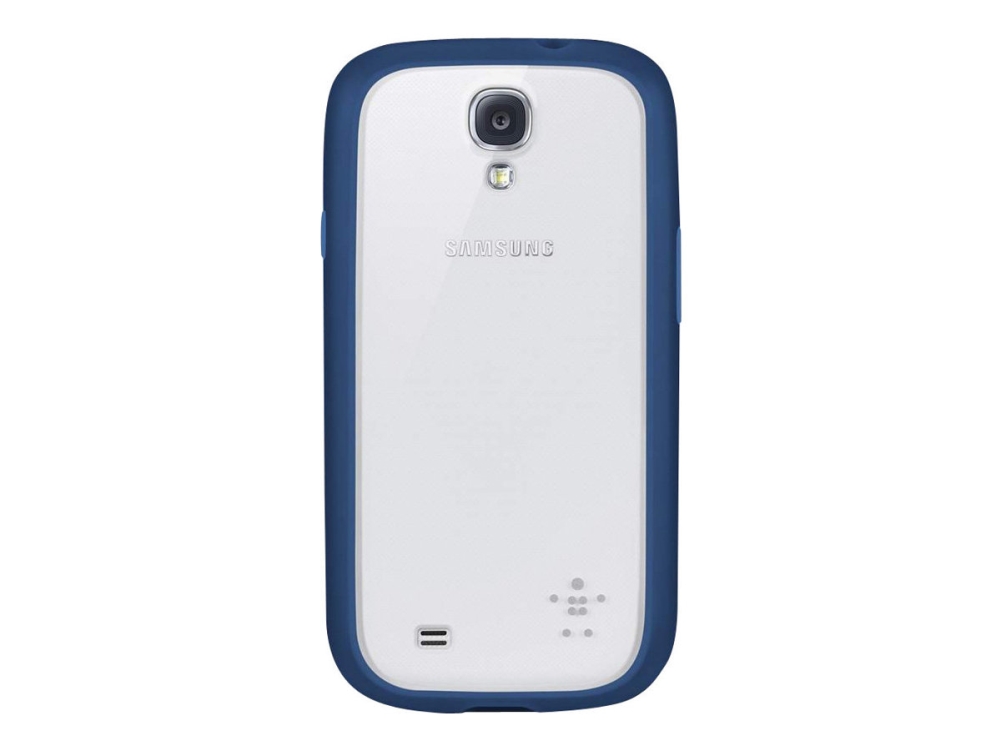 Belkin View - Skyddsfodral för mobiltelefon - polykarbonat - klar, midnattsblå - för Samsung Galaxy S4 | Tele & GPS - Mobil tillbehör - Skydd & Väskor | GameStuff