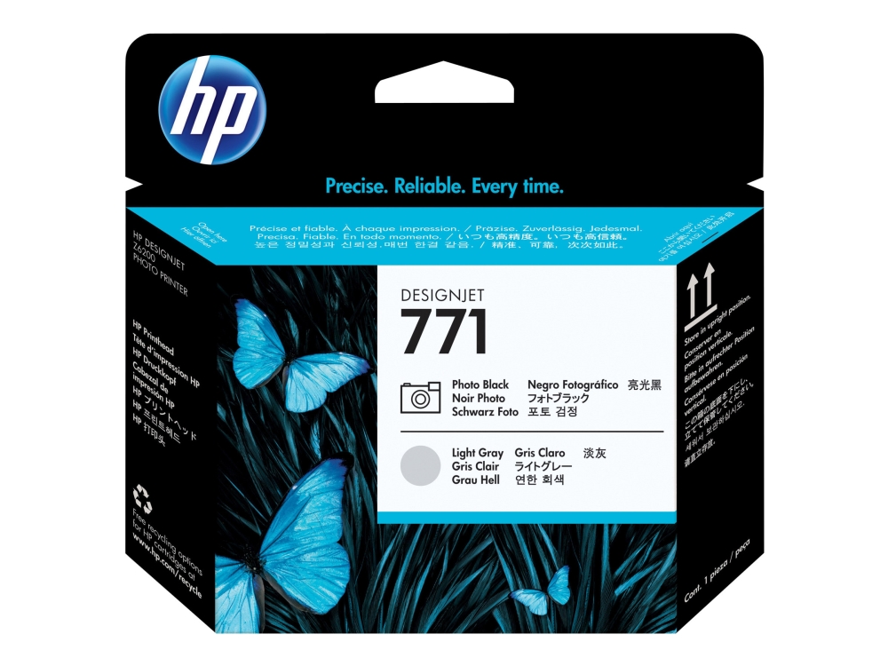 Hp Printerhoved 771 Photo Sort + Light Gray - Designjet Z6200