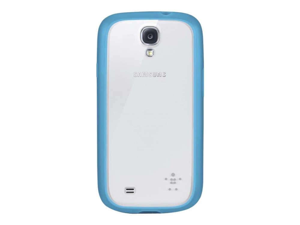 Belkin View - Skyddsfodral för mobiltelefon - polykarbonat - klar, topaz - för Samsung Galaxy S4 | Tele & GPS - Mobil tillbehör - Skydd & Väskor | GameStuff