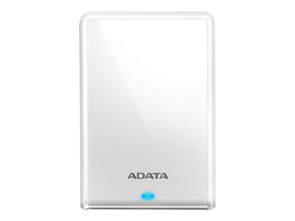 Adata Hv620s - Harddisk - 2 Tb - Ekstern (Bærbar) - Usb 3.0 - Hvid