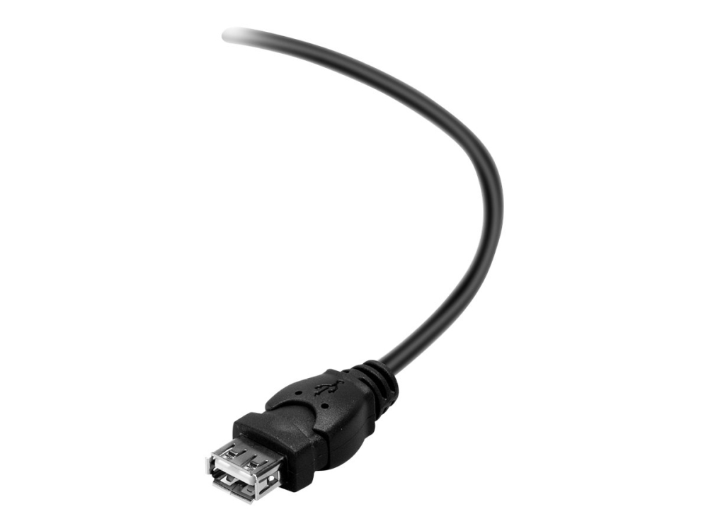 Belkin - Usb Forlængerkabel - Usb (Han) Til Usb (Hun) - Usb 2.0 - 3 M