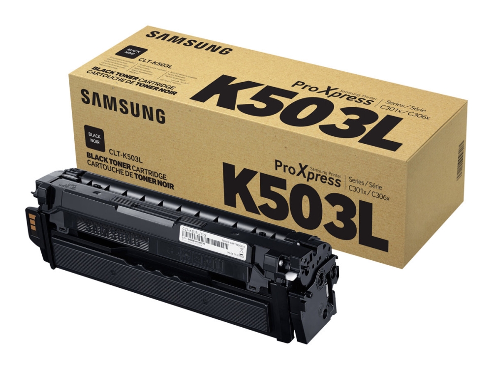 Hp Clt-K503l - Højtydende - Sort - Original - Tonerpatron (Su147a) - For Proxpress Sl-C3010dw, Sl-C3010nd, Sl-C3060fr, Sl-C3060fw, Sl-C3060nd
