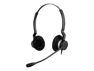 Jabra Biz 2300 Duo / Mono, Kabelgebunden, Büro/Callcenter, 150 - 4500 Hz, 65 G, Kopfhörer, Schwarz