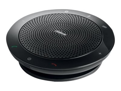 Jabra Speak 510, Universal, Schwarz, 100 M, Tasten, Omnidirektional, Verkabelt & Kabellos