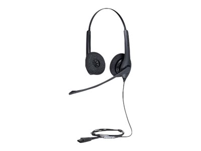 Jabra Biz 1500 Duo / Mono, Kabelgebunden, Büro/Callcenter, 20 - 4500 Hz, 74 G, Kopfhörer, Schwarz