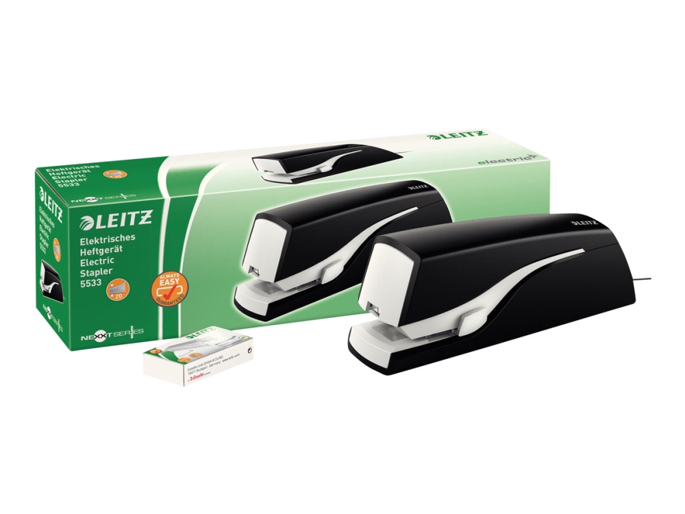 Hæftemaskine Leitz Nexxt 5533E Sort - Elektrisk